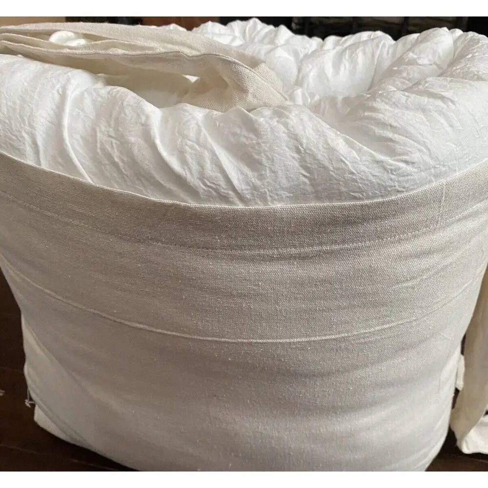 Lush Decor Reyna Cotton Duvet Cover Set White Ruffle Comforter Shabby King